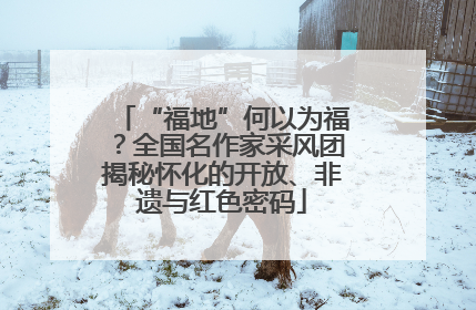 “福地”何以为福？全国名作家采风团揭秘怀化的开放、非遗与红色密码
