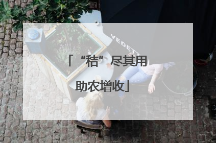 “秸”尽其用 助农增收