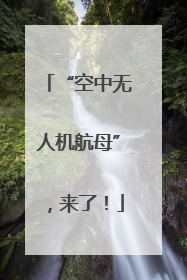 “空中无人机航母”，来了！