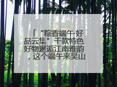 “粽香端午·好品云集”千款特色好物邂逅江南雅韵，这个端午来吴山广场解锁“浙里烟火气”