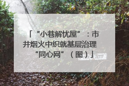 “小巷解忧屋”：市井烟火中织就基层治理“同心网”（图）