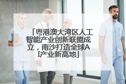 粤港澳大湾区人工智能产业创新联盟成立，南沙打造全球AI产业新高地