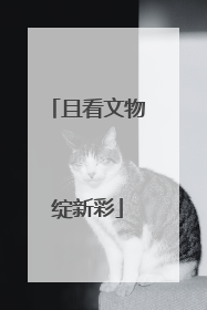 且看文物绽新彩