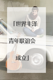 世界丰泽青年联谊会成立