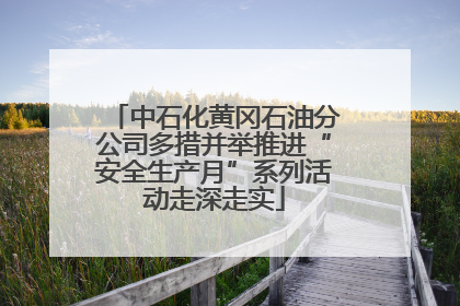 中石化黄冈石油分公司多措并举推进“安全生产月”系列活动走深走实