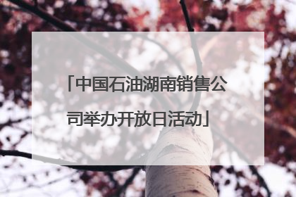 中国石油湖南销售公司举办开放日活动