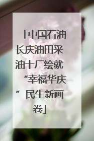 中国石油长庆油田采油十厂绘就“幸福华庆”民生新画卷