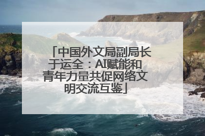 中国外文局副局长于运全：AI赋能和青年力量共促网络文明交流互鉴