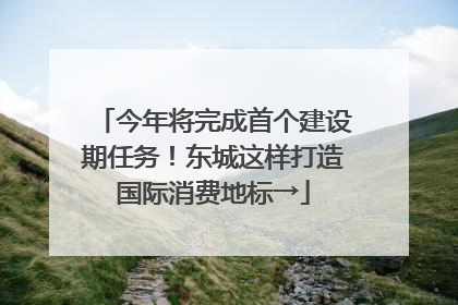 今年将完成首个建设期任务！东城这样打造国际消费地标→