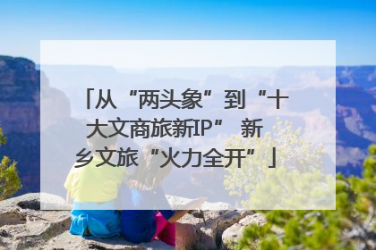 从“两头象”到“十大文商旅新IP” 新乡文旅“火力全开”