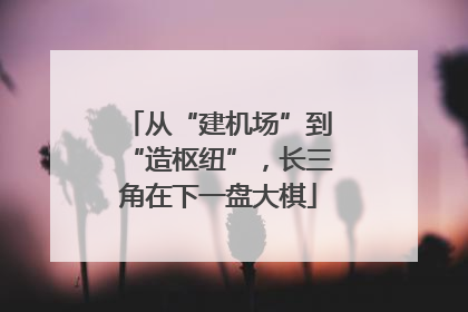 从“建机场”到“造枢纽”，长三角在下一盘大棋