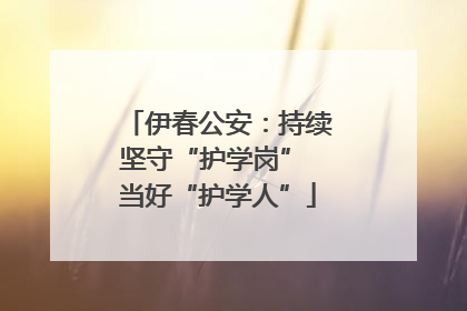 伊春公安：持续坚守“护学岗” 当好“护学人”