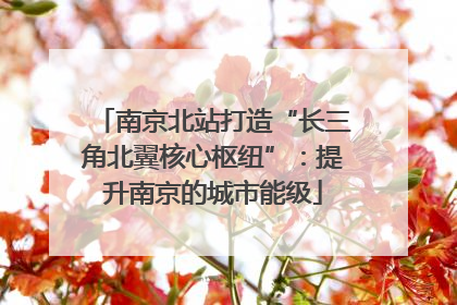南京北站打造“长三角北翼核心枢纽”：提升南京的城市能级
