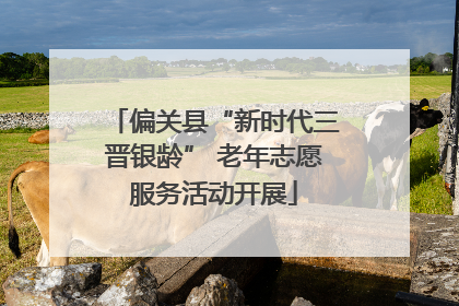 偏关县“新时代三晋银龄” 老年志愿服务活动开展
