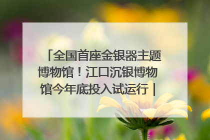 全国首座金银器主题博物馆！江口沉银博物馆今年底投入试运行｜万千气象看四川