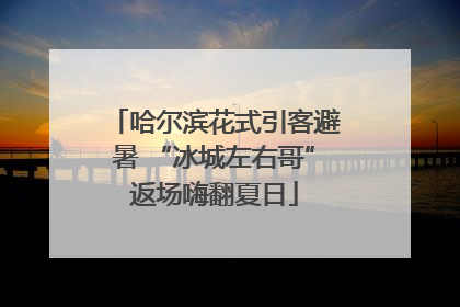 哈尔滨花式引客避暑 “冰城左右哥”返场嗨翻夏日