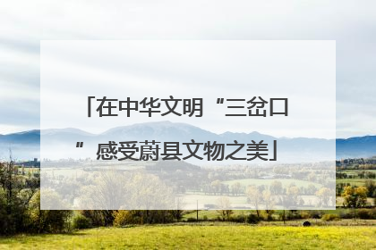 在中华文明“三岔口”感受蔚县文物之美