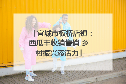 宜城市板桥店镇：西瓜丰收销售俏 乡村振兴添活力