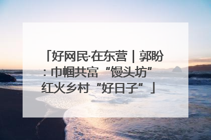 好网民·在东营｜郭盼：巾帼共富“馒头坊” 红火乡村“好日子”
