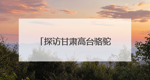 探访甘肃高台骆驼城遗址：城墙巍然立，房舍岁月湮