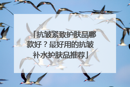 抗皱紧致护肤品哪款好？最好用的抗皱补水护肤品推荐