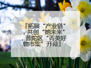 拓展“产业链”，共创“她未来”，普陀区“菁英好物市集”开幕