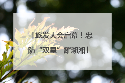 旅发大会启幕！忠防“双星”耀湖湘