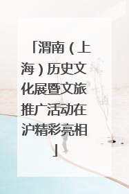 渭南（上海）历史文化展暨文旅推广活动在沪精彩亮相