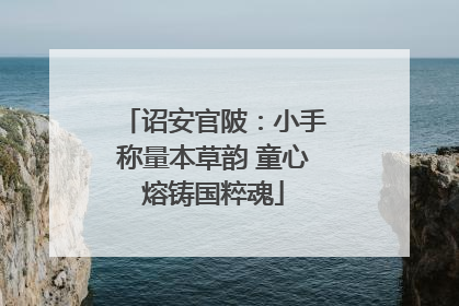 诏安官陂：小手称量本草韵 童心熔铸国粹魂