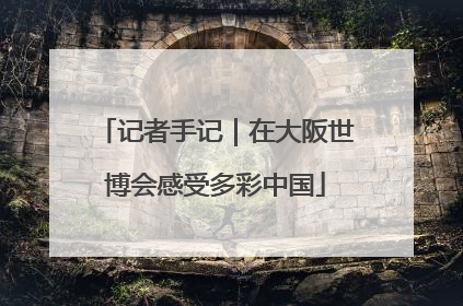 记者手记｜在大阪世博会感受多彩中国