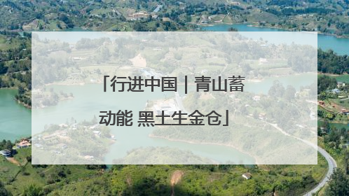 行进中国｜青山蓄动能 黑土生金仓