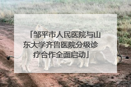 邹平市人民医院与山东大学齐鲁医院分级诊疗合作全面启动