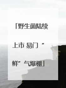 野生菌陆续上市 易门“鲜”气爆棚