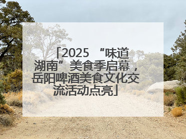 2025 “味道湖南”美食季启幕，岳阳啤酒美食文化交流活动点亮