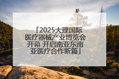 2025大理国际医疗器械产业博览会开幕 开启南亚东南亚医疗合作新篇