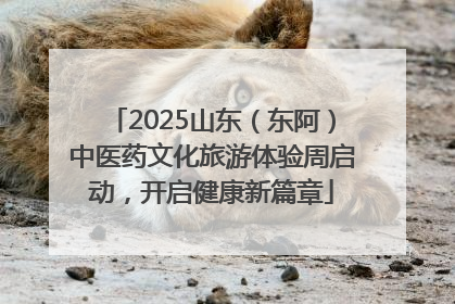2025山东（东阿）中医药文化旅游体验周启动，开启健康新篇章